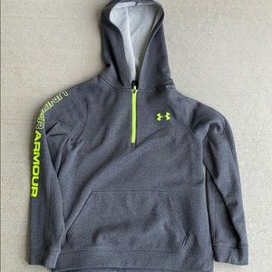 Boys Under Armour hooded sweatshirt